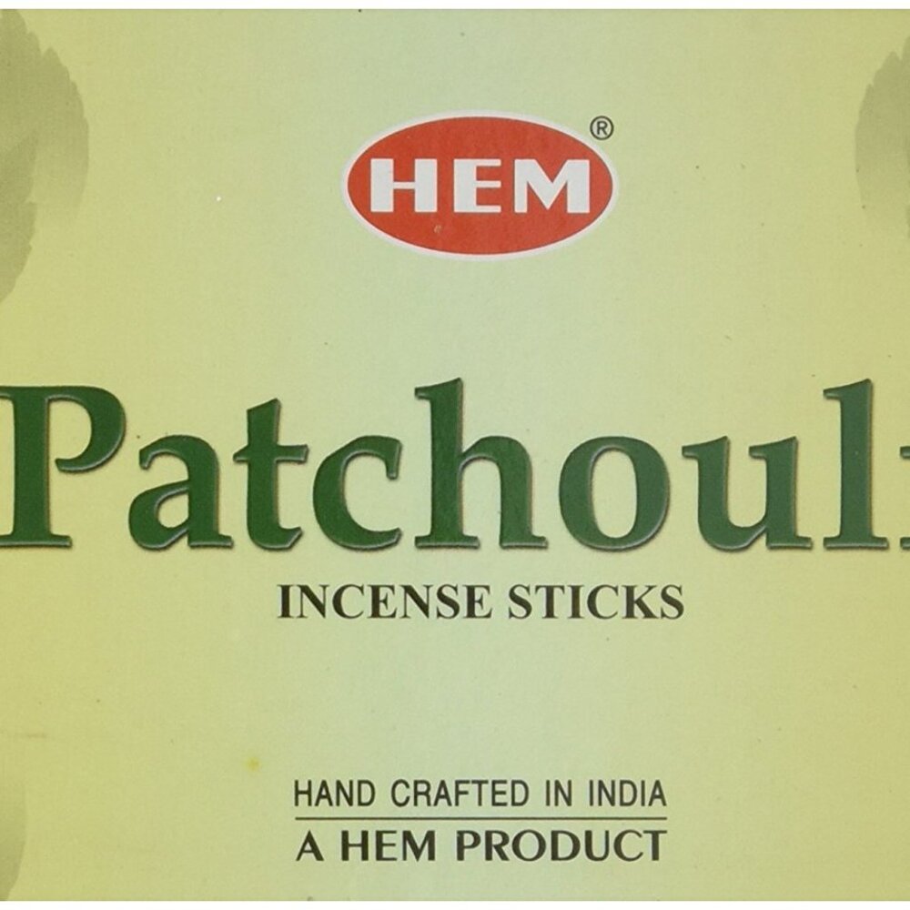 HEM Patchouli Premium Indian Incense Stick Usable In Spa, Worship, Pooja Or Home